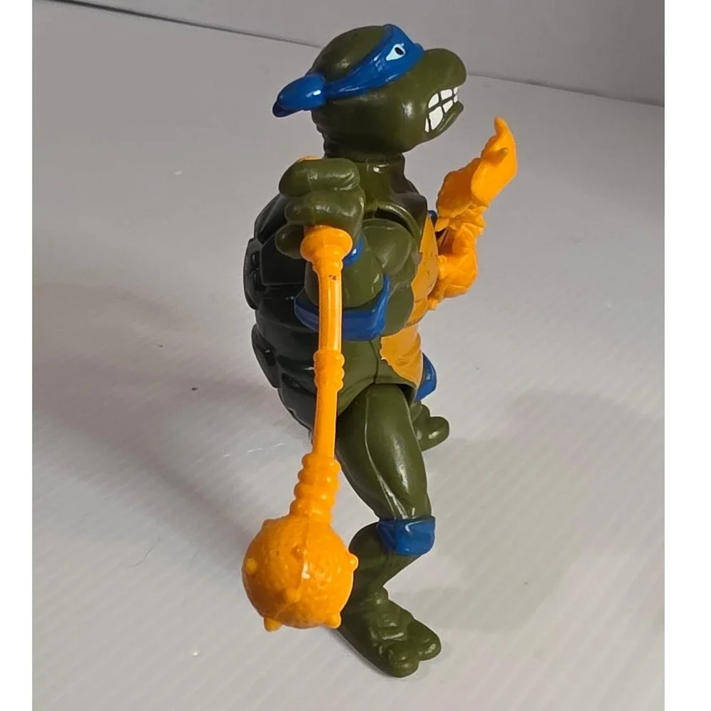 1990 Playmates TMNT‎ Wacky Action Sword Slicin' Leonardo action figure as is